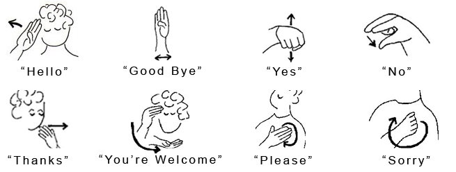 How To Say You Are Welcome In Asl